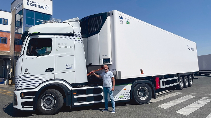 Disfrimur se alía con Mercedes-Benz y Carrier para electrificar el transporte frigorífico