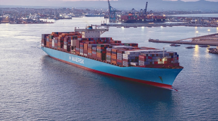 A.P. Moller-Maersk redujo a la mitad sus beneficios en 2025