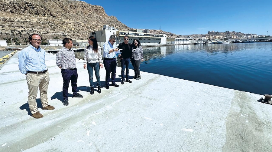 La AP de Almería culmina las obras de la dársena del Puerto Pesquero