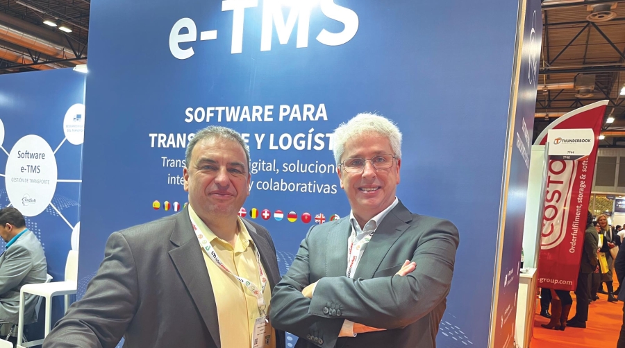 Jorge Corpas, responsable comercial y Víctor Vilas, BD Manager, de Andsoft. Foto J.C.S.