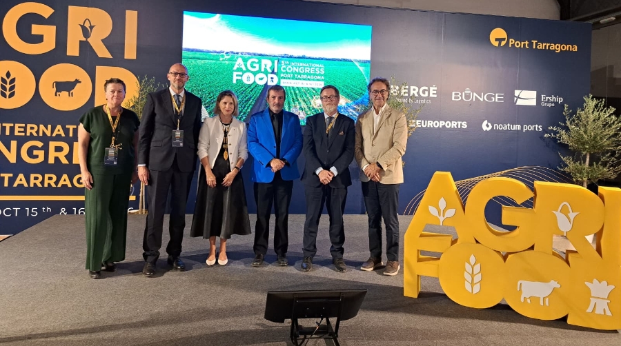Varios de los participantes en la quinta edición del Congreso de Agrifood celebrado en el Port de Tarragona.