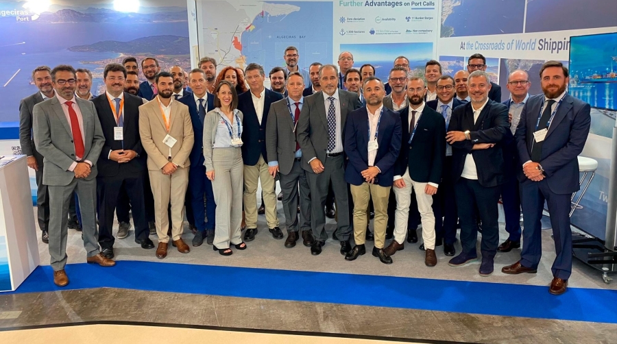 La comunidad portuaria de Algeciras participa en la feria SMM Hamburgo