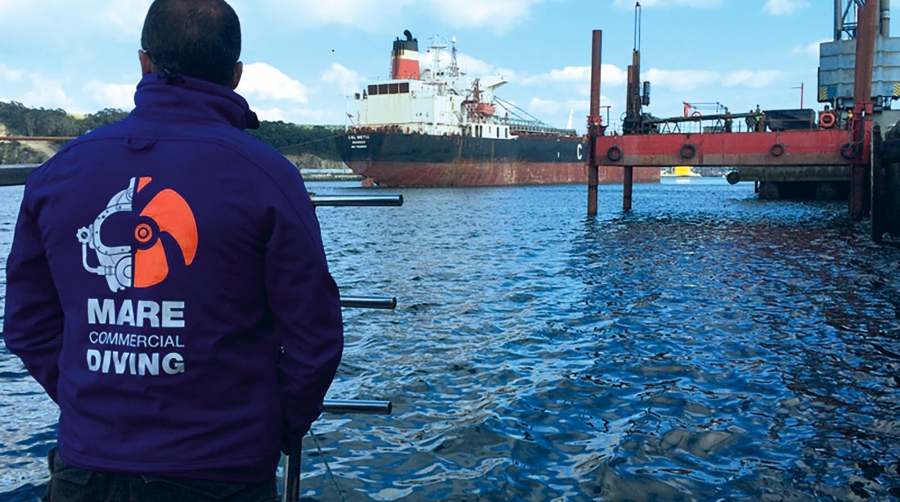 Mare Commercial Diving recibe la autorización para hacer inspecciones submarinas a buques