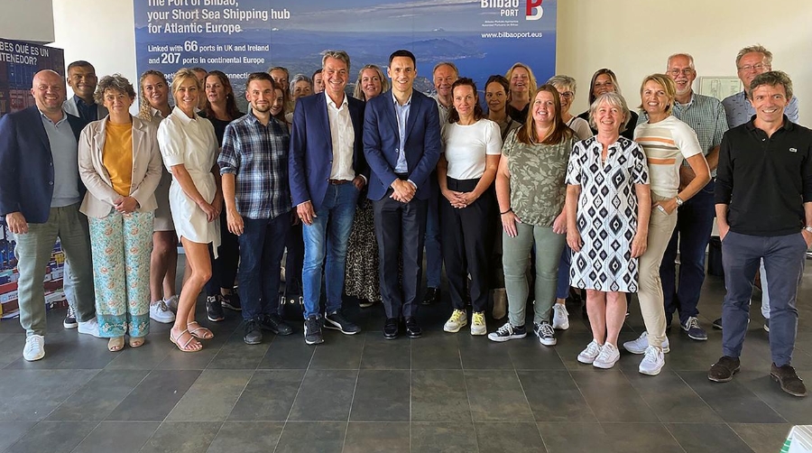 Una delegación del puerto holandés de Moerdijk ha visitado el Puerto de Bilbao.