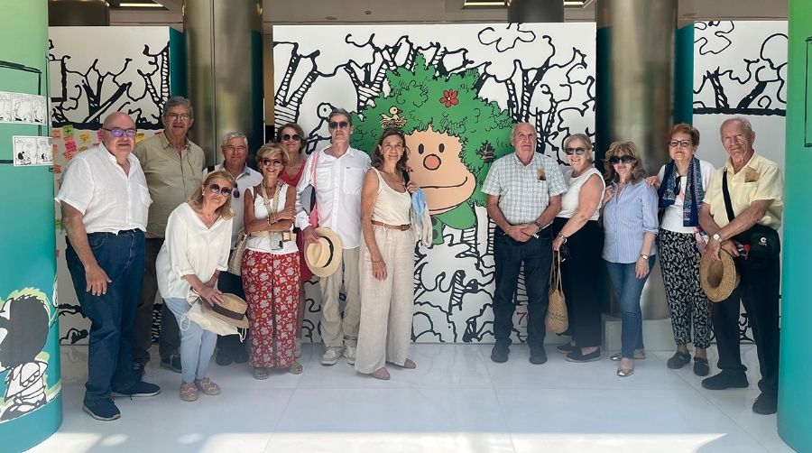La muestra recibió una media de 199 visitantes diarios.