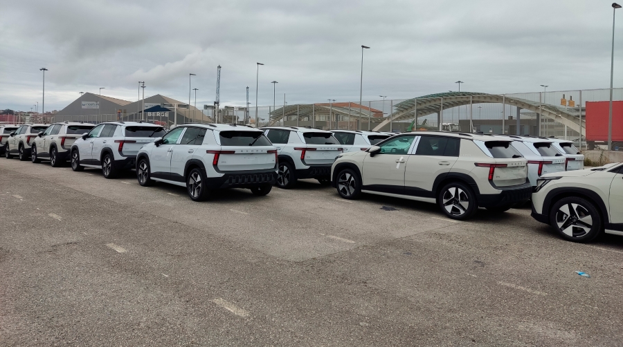 El puerto de Santander suma el Škoda Epiq a su tráfico de vehículos de exportación