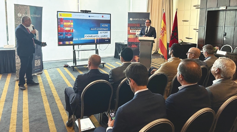 Castellón cierra futuras transacciones de contenedores con Casablanca