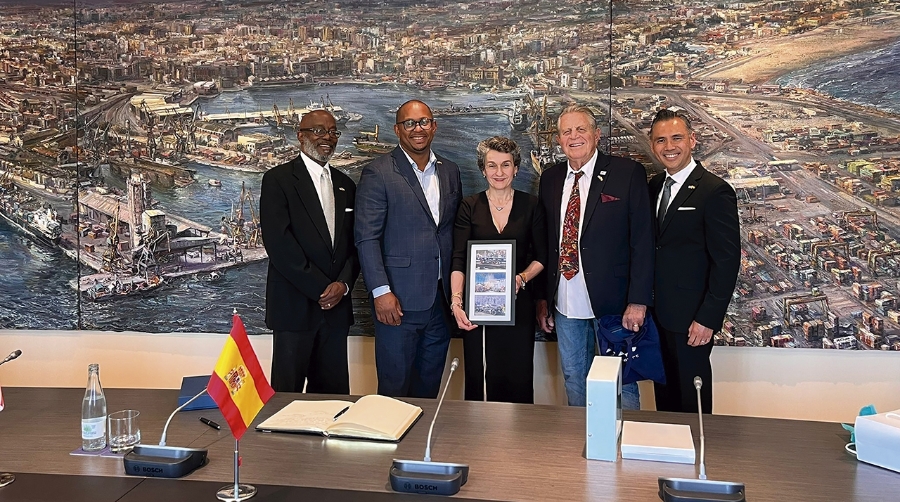 Valenciaport y el Puerto de Long Beach trabajan en el establecimiento de vías de colaboración en sostenibilidad.