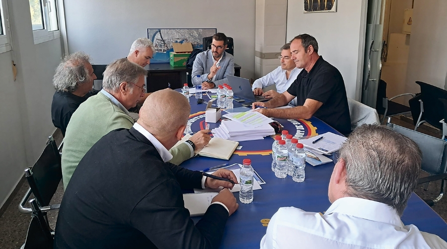 La junta directiva de Fenatport se reunió en Barcelona.
