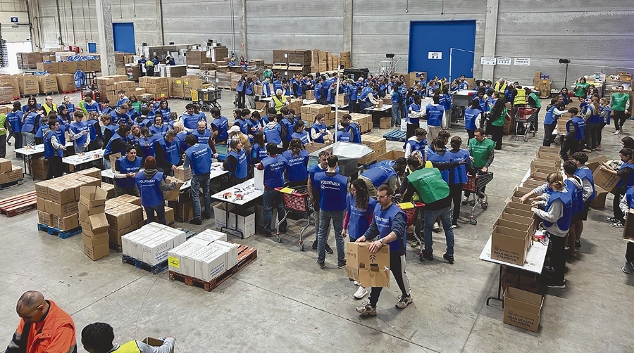 Toyota Material Handling España (Toyota MHE) ha cedido cuatro transpaletas eléctricas.