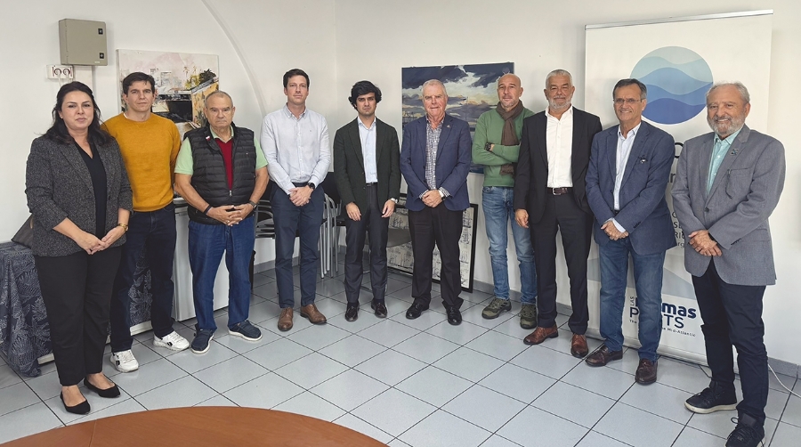 Junta directiva de Oneport Canarias.