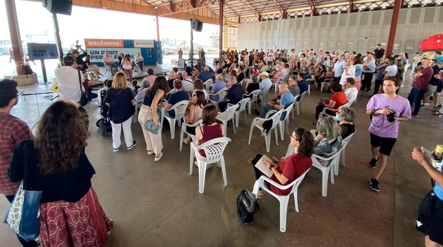 Compromís presenta su modelo de “puerto del futuro”