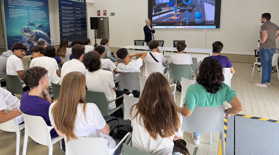 Puertos de Tenerife acerca la sostenibilidad y la innovación a los estudiantes de Granadilla