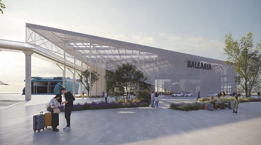 Baleària invertirá más de 47 millones de euros en su futura terminal del Puerto de Valencia