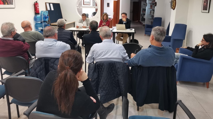 Un momento de la Asamblea General del Montepío de Valencia del pasado 4 de diciembre.