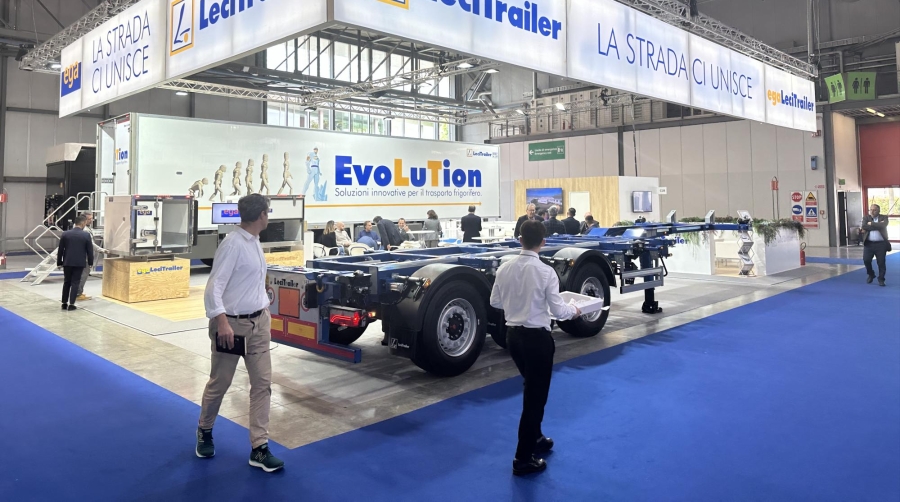 Lecitrailer ha estado presente en la feria Transpotec, celebrada en Milán del 8 al 11 de mayo.