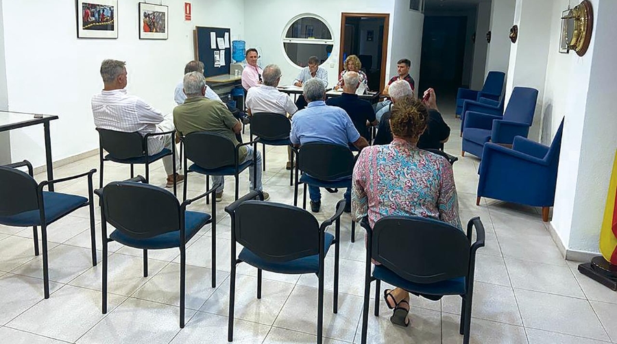 Un momento de la Asamblea General del Montepío de Valencia celebrada en el día de ayer.
