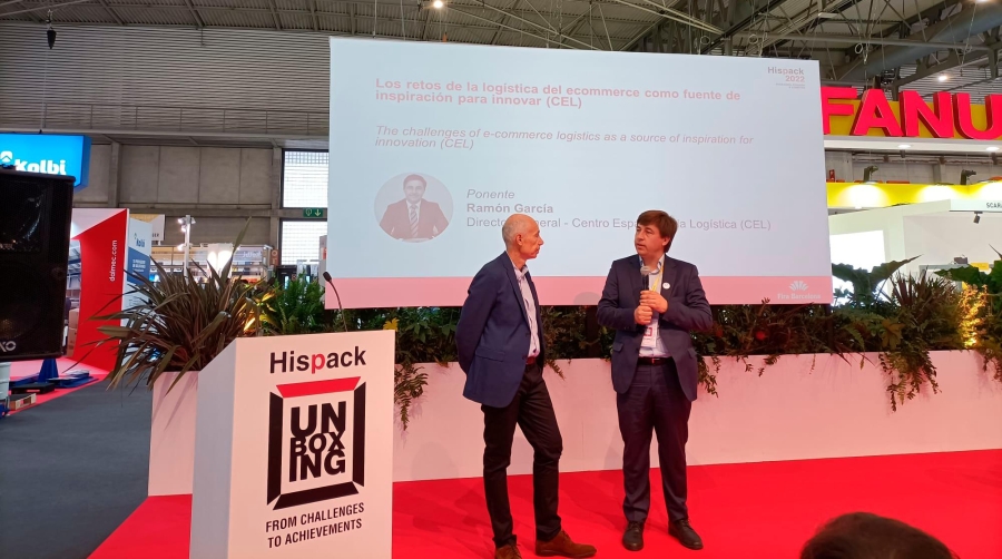 CEL presenta la jornada #Innolablogística en Hispack 2022