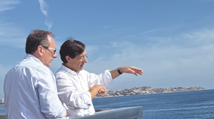 Carlos Eleno y Luis Rodríguez.