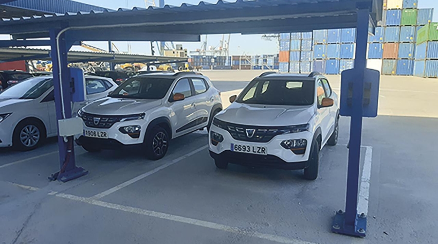 La terminal ha reemplazado dos vehículos diésel por estas nuevas unidades eléctricas.