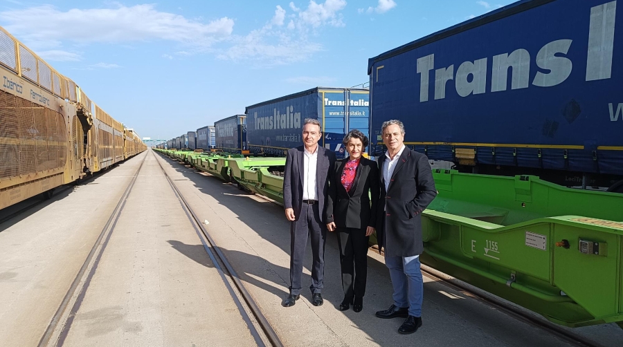 Tramesa y Trans Italia reanudan la autopista ferroviaria entre Valencia y Madrid tras la DANA
