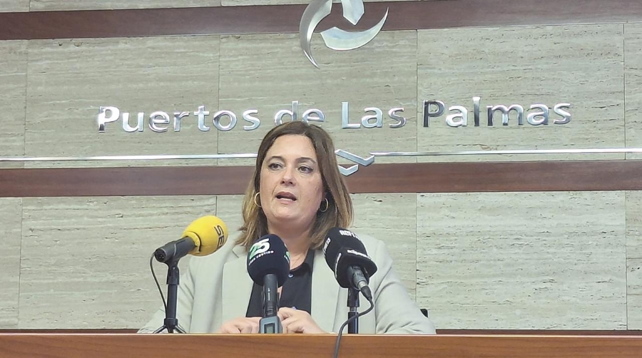 Beatriz Calzada, presidente de Puertos de Las Palmas.
