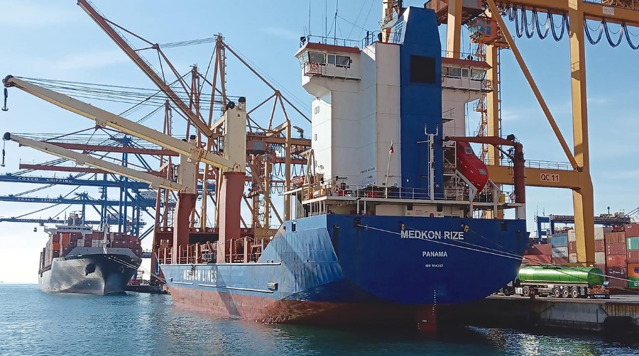 El buque operará en la terminal de Cosco Shipping Ports en Valencia.