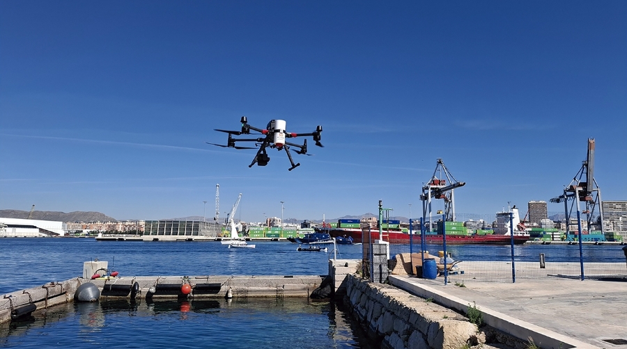 El proyecto usa tecnología LIDAR y drones.
