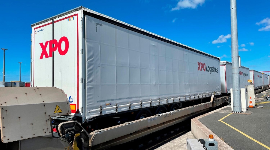 XPO conecta la Península y Reino Unido con su solución de transporte multimodal