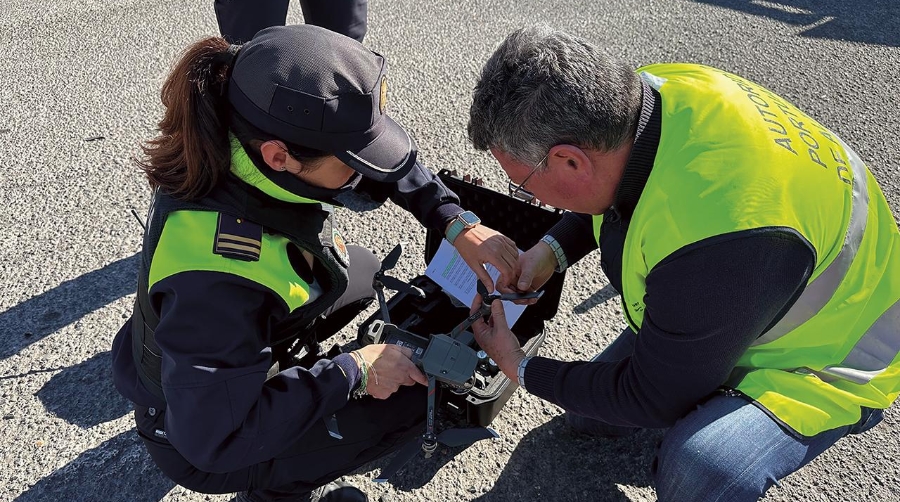 La AP de Almería crea su propia operadora de vuelo con drones