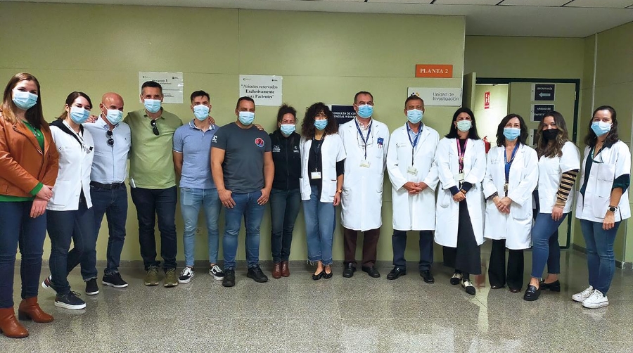El sindicato ha realizado una visita a la Unidad de Investigación del Hospital Universitario de La Candelaria, en Tenerife.