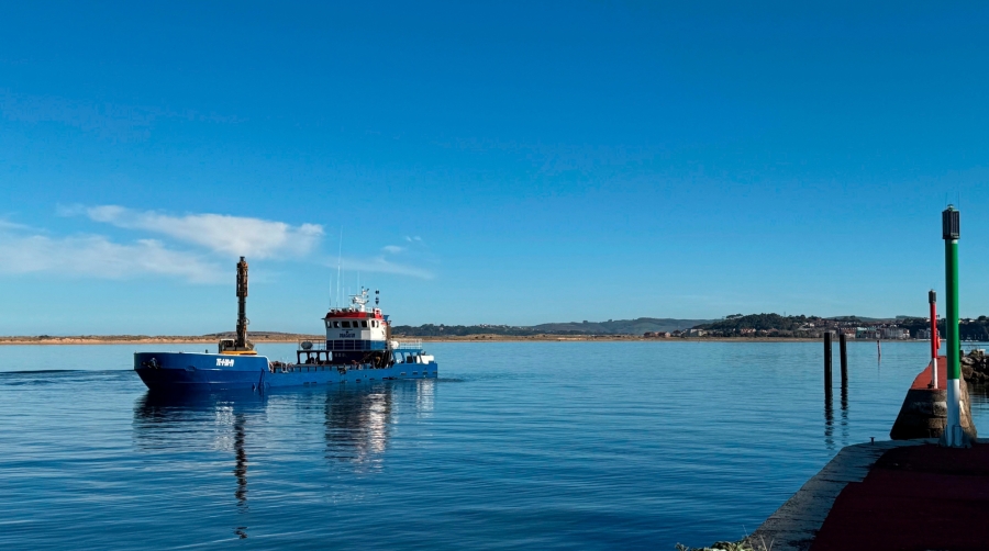 Arranca la segunda campaña de dragado tras concluir la primera en diciembre.