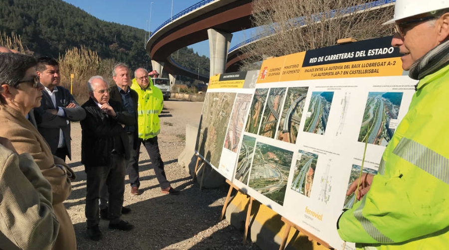 Fomento inicia las obras de conexi&oacute;n de la A-2 y la AP-7