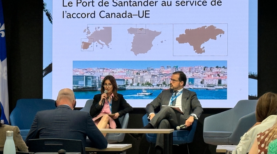 La AP de Santander expone en Quebec su modelo de transformación del frente marítimo