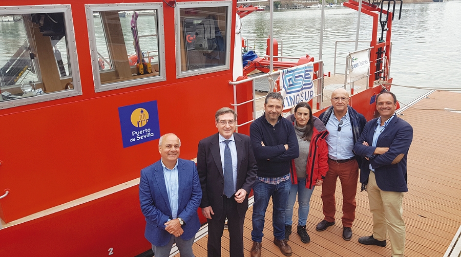 La AP de Sevilla presenta una experiencia piloto para limpieza e investigaci&oacute;n en la r&iacute;a