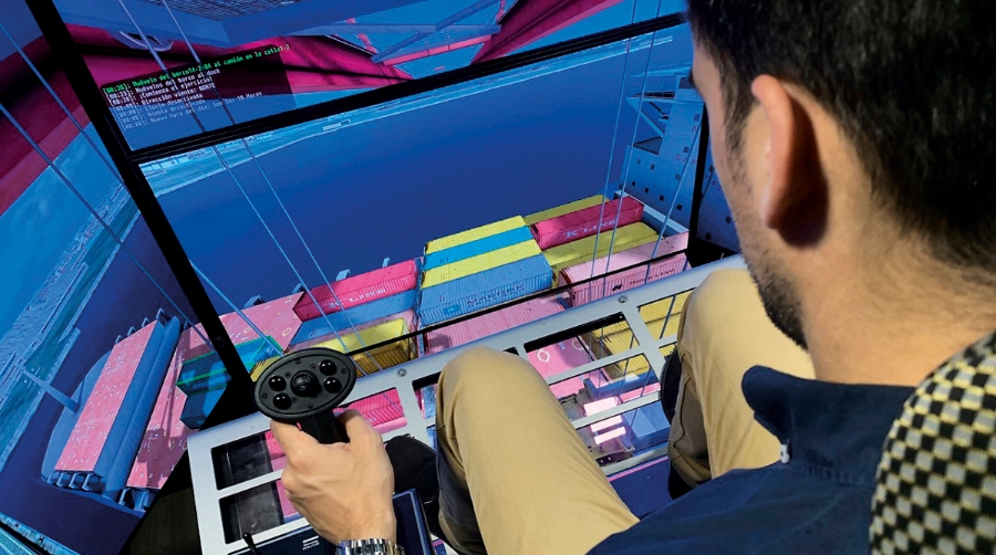 La visi&oacute;n de conjunto de una terminal es un elemento clave para convertirse en un profesional que aporte valor a&ntilde;adido al sector. Foto: Paceco Poseidon.