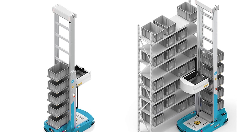 LYL lanza un sistema robotizado autónomo de manipulación de cajas multi-cubeta
