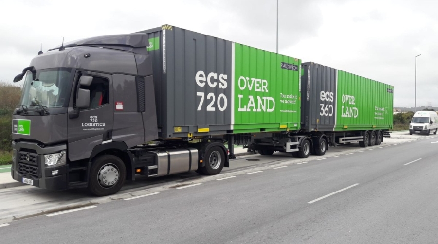 ECS360 Logistics incorpora varios megacamiones a su flota