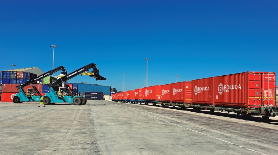 Transportes ve realista 4 trenes semanales en el eje portuario Bilbao-Santander en 2030-2050