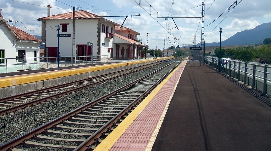 Estación de Uharte-Arakil.