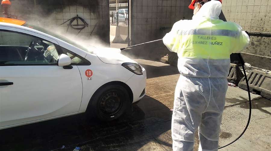 APM Terminals Algeciras refuerza las medidas de higiene de sus instalaciones ante el Covid-19