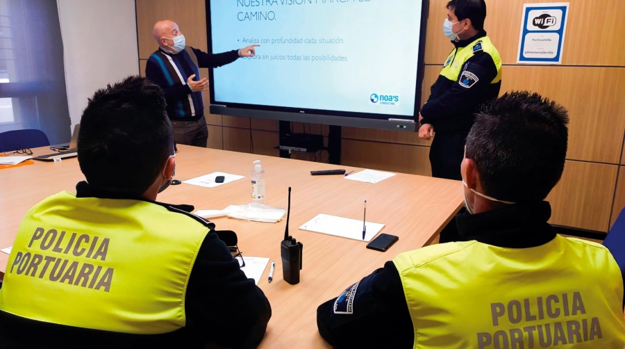 PortCastelló afianza la formación de la Policía Portuaria