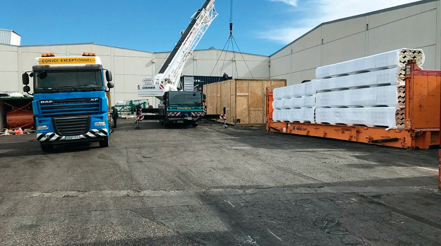 Embalajes Gracia realiza el embalaje y transporte de 24 cargas de grandes dimensiones a Honduras