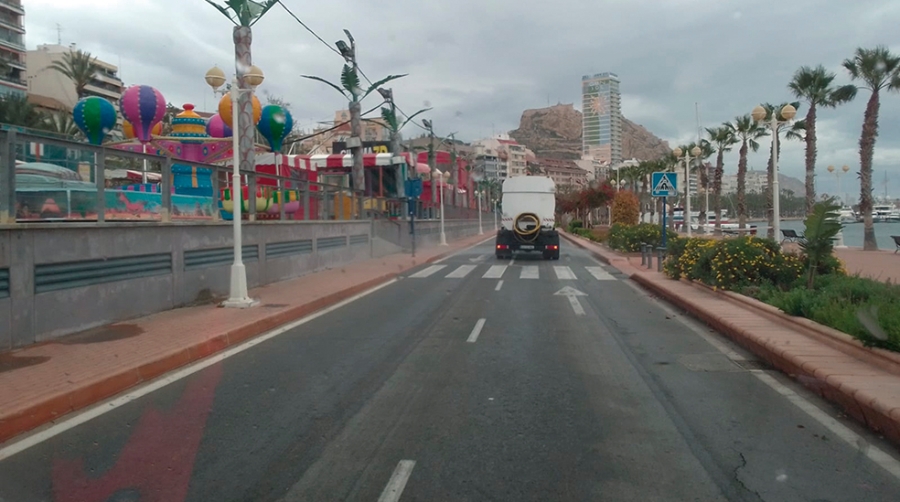 El Puerto de Alicante realiza desinfecciones peri&oacute;dicas para evitar la propagaci&oacute;n del coronavirus.