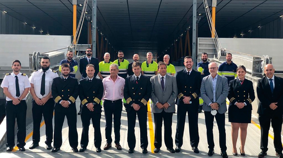 El &quot;Volc&aacute;n de Taid&iacute;a&quot; llega a Las Palmas y afianza la apuesta de Armas Trasmediterr&aacute;nea