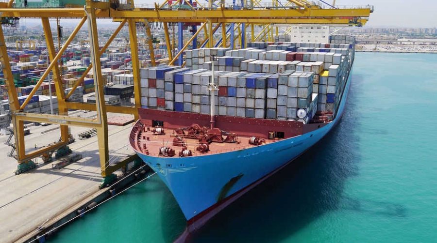 El &quot;Eleonora Maersk&quot; se convierte en el buque m&aacute;s grande que ha operado en Valencia