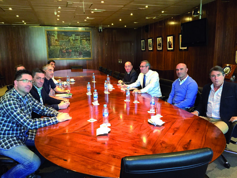 Fenatport se re&uacute;ne con Llorca para potenciar &quot;definitivamente&quot; el servicio comercial en los puertos