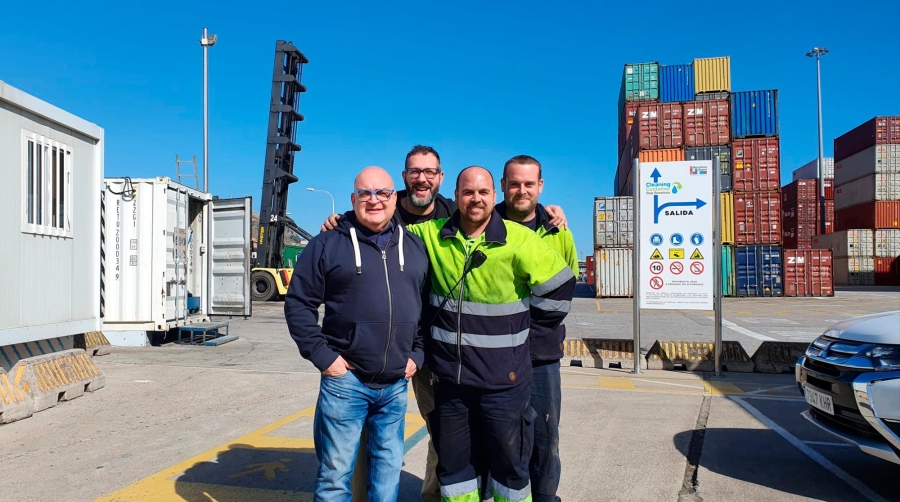 OTEP se mantiene presente en Barcelona Container Depot Service con cuatro delegados