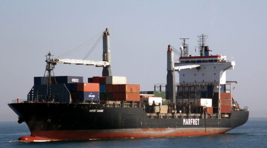 La naviera francesa Marfret inicia una nueva l&iacute;nea feeder semanal entre Baiona y Le Havre