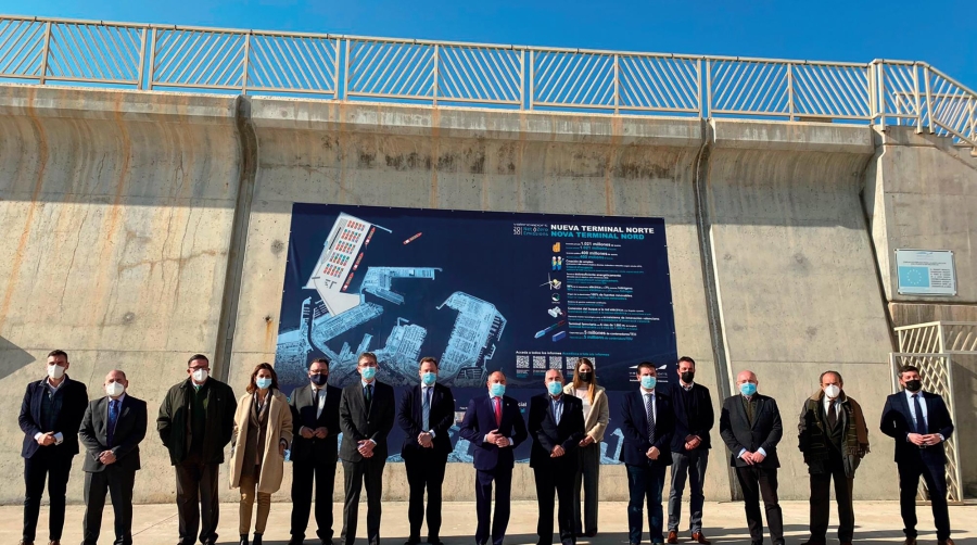 Los empresarios y representantes institucionales de Castilla-La Mancha conocieron el proyecto de la Ampliación Norte.